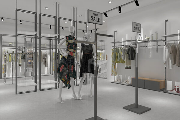 Stylish Boutique Clothing Shop Design Ideas &  Luxury Display Racks for Stores