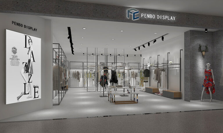 Wall Mounted Clothing Rack Manufacturer - Professional Display Solutions
