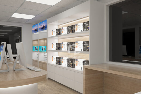 Computer Shop Design And Fixtures