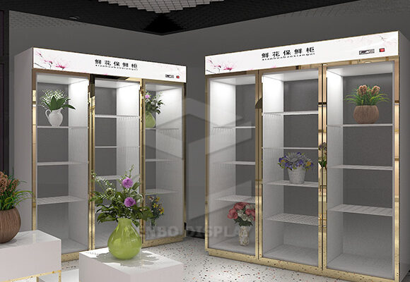 Fresh Flower Display Cabinets