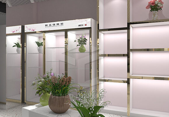 Fresh Flower Display Cabinets