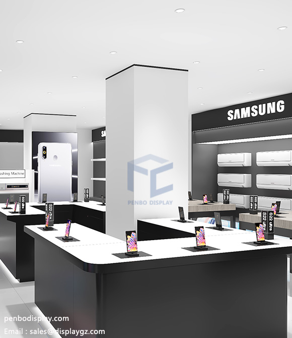 phone display case,cell phone store fixtures