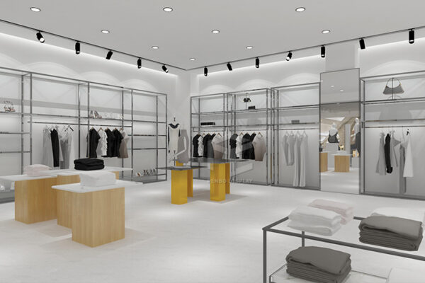 Simple Ladies Clothing Shop Design & Boutique Fixtures Wholesale