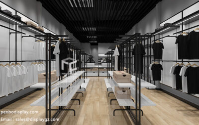Heavy duty clothes rack & clothing shop design | supplier_penbo