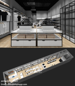 Heavy duty clothes rack & clothing shop design | supplier_penbo