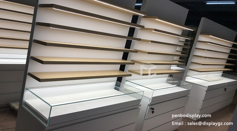 Glasses display cabinet | glasses showcase | Supplier_Penbo