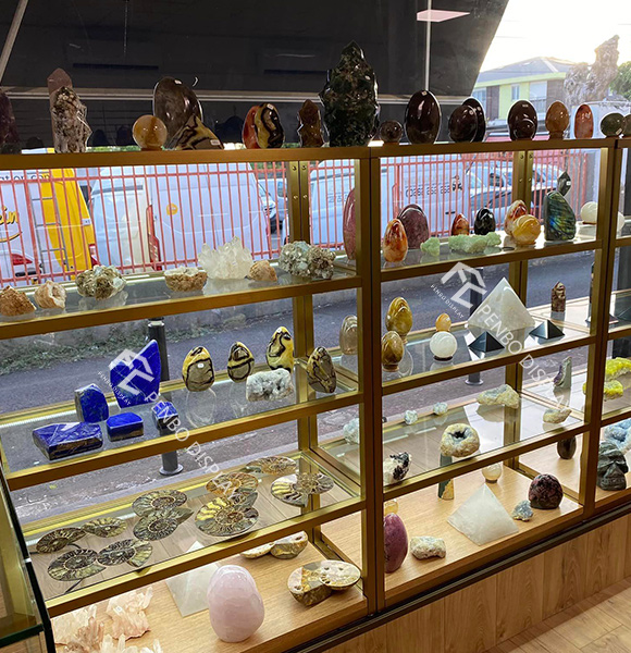 Jewelry showcases for sale & shop design Manufacturer_penbo