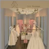 Bridal Boutique Dress Racks，wedding store design