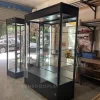 Glass Display Cases With Shelves，glass showcase led lights,glass display cases for sale