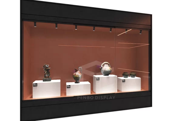 Wall Mounted Museum Display Cases