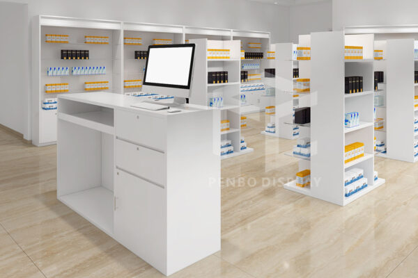 Modern Pharmacy Design & Pharmacy Display Fixtures