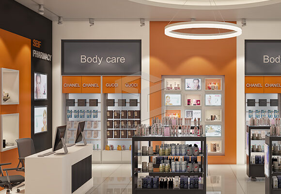 Cosmetic Store Design & Layout & Wholesale Fixtures