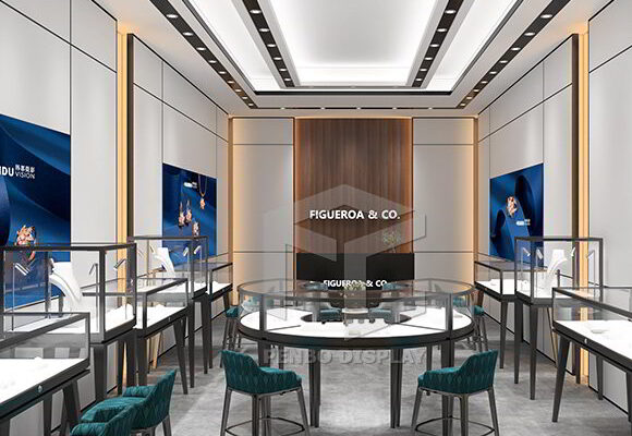 High-end Luxury Jewelry Store Design In USA