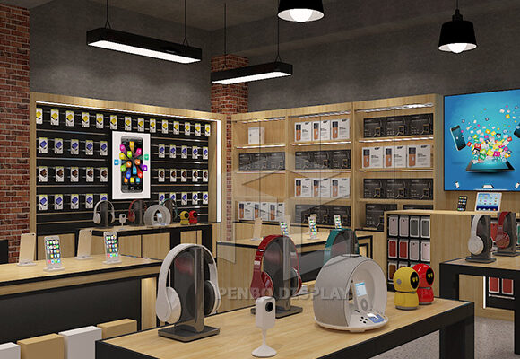 Interior design concepts for modern electronic stores
