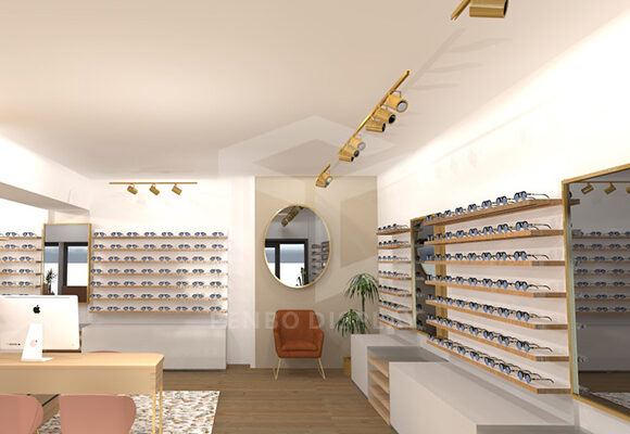 Optical Shop Design And Optical Displays In France