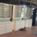 Custom Floor Standing Optical Display Cabinets - Penbo Display