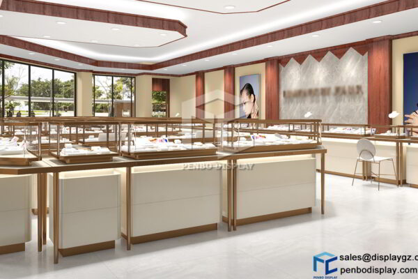 Custom Jewelry Stores Showcase and Jewelry Store Interior Design In USA