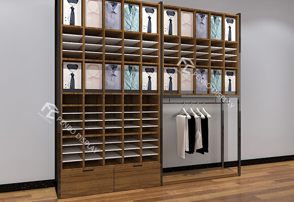 Modern Walk-in Closet System Organizer for Store