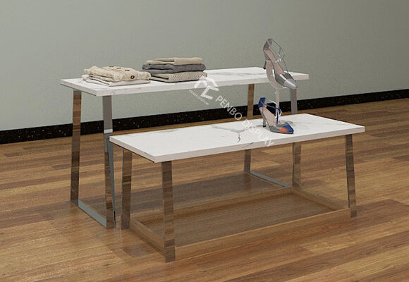 Display Table for Retail Clothing Store