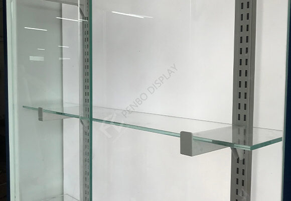 Wall Mounted Display Case with Shelves