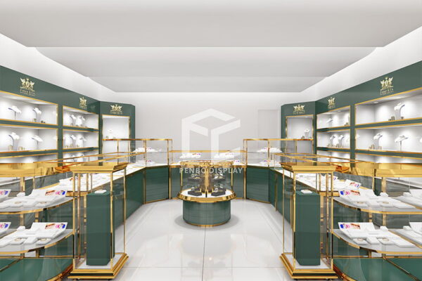 Luxury Jewellery Shop Design 3D
