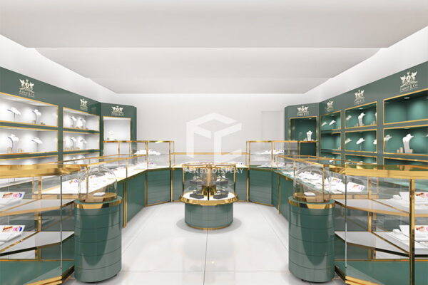 Luxury Jewellery Shop Design 3D