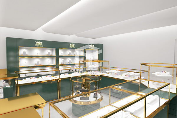 Luxury Jewellery Shop Design 3D