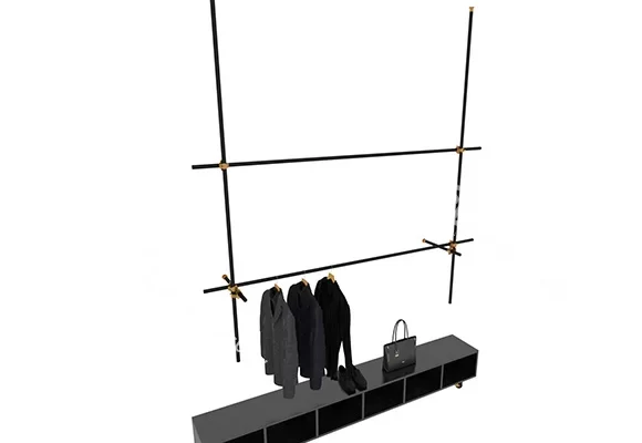 High-end Men’s Clothing Store Design and Fixtures