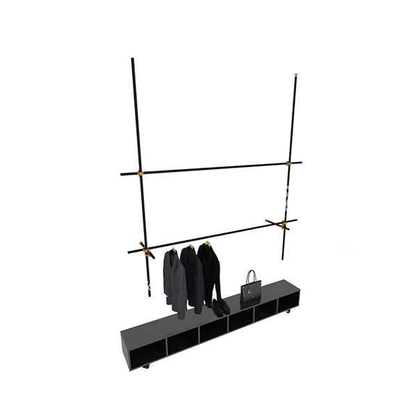 wall mounted clothing rack,boutique clothing display racks