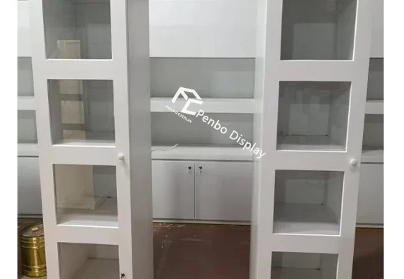 Cannabis Wall Cabinet with Shelves