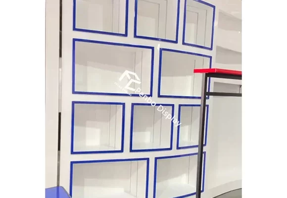 Custom Luxury Bag Display Cabinet with Led for Shop