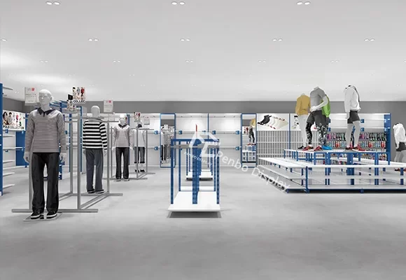 Uniqlo Store Design and Display Fixtures Wholesale