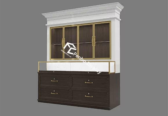 Professional Vintage Jewelry Display Cabinet for Shop