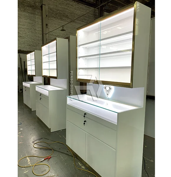 Wall Display cabinet for jewelry
