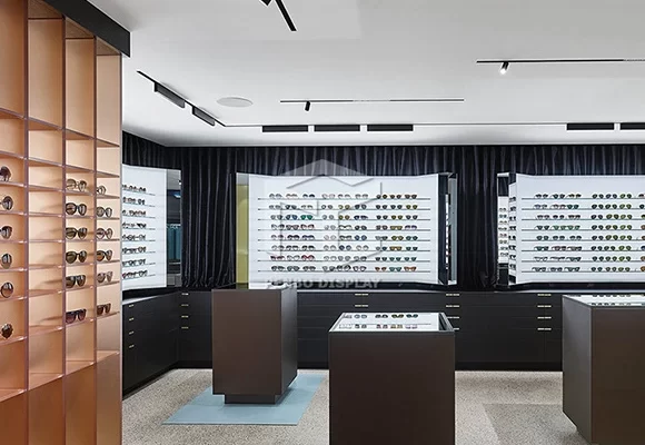 Eyeglass Store Design and Eeyewear Display Cabinet