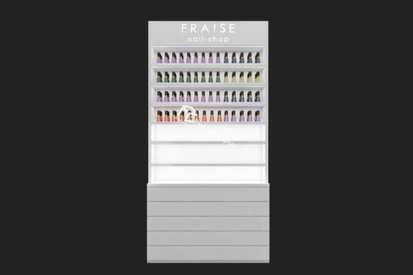 Nail Polish Display Cabinets for Shops