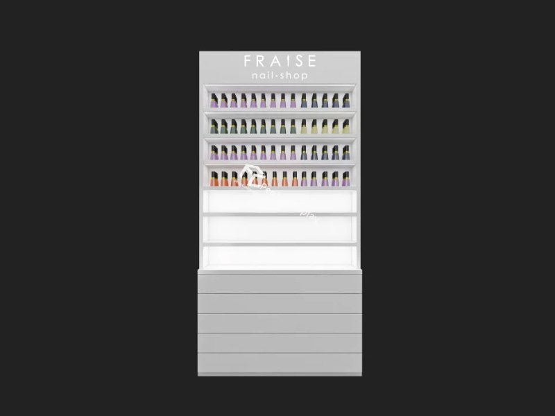 Nail Polish Display Cabinet