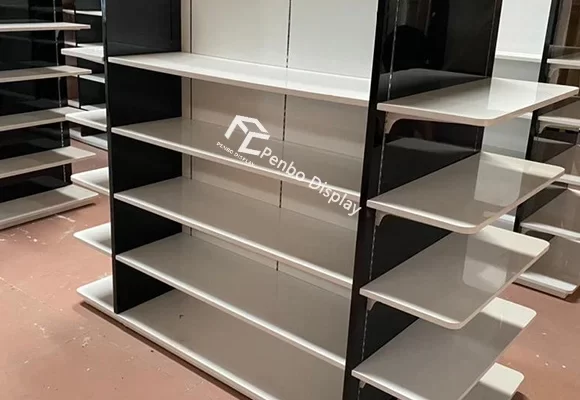 High-end Cosmetic Gondola Shelves for Sale