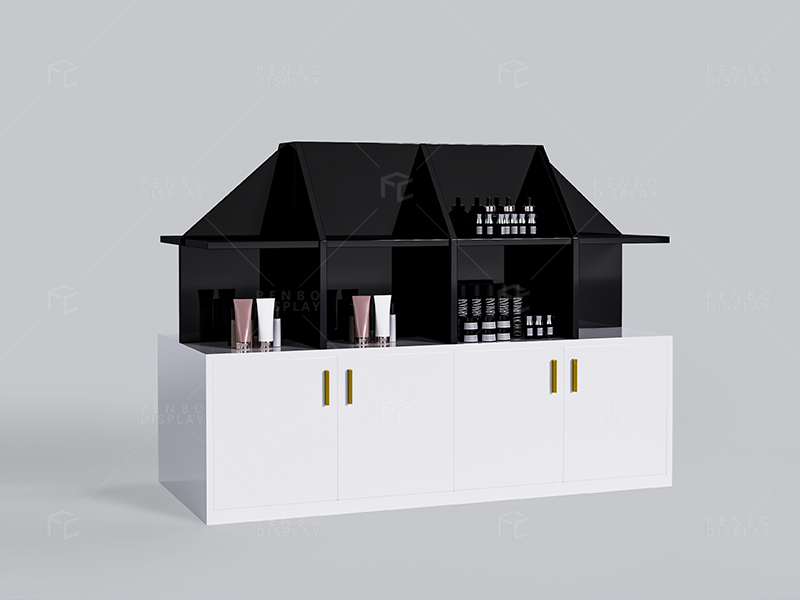 cosmetic shop showcase,makeup display cabinet with drawer