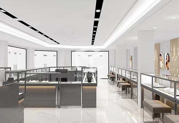 Jewelry Store Design and Fixtures In USA