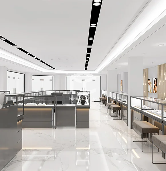 jewelry store design and fixtures