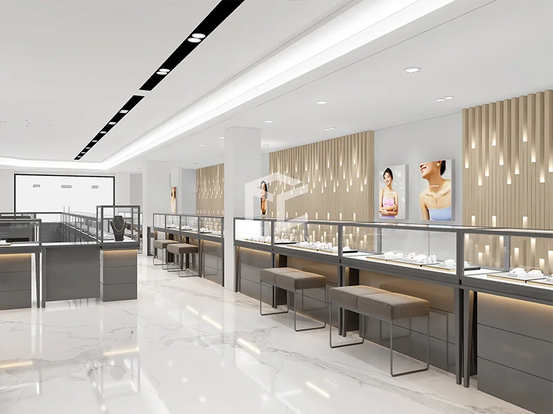 jewelry store design and fixtures