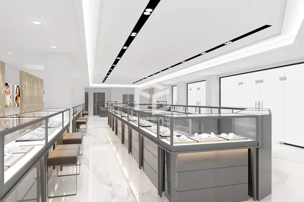 Jewelry Store Design and Custom Showcase In USA