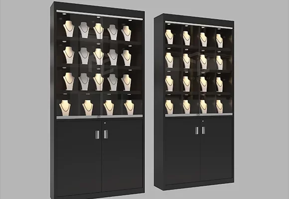 Professional Jewellery Display Cabinet  For Retail Store