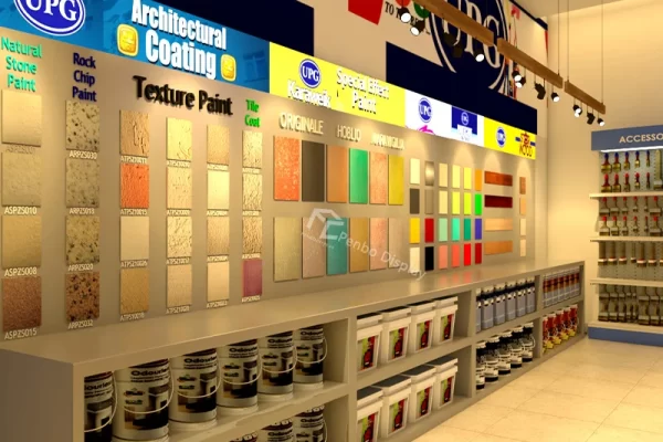 High-end Paint Store Displays for Sale