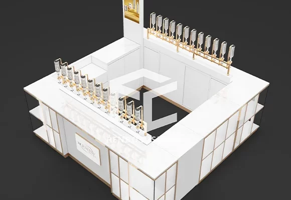 Modern Perfume Kiosk Design and For Sale