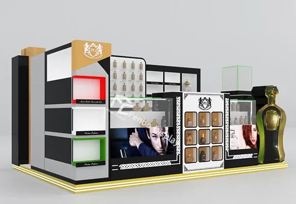 Luxury Perfume Kiosk For Shopping Mall