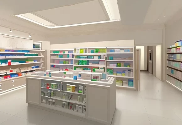 Modern Pharmacy Design Layout