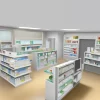 pharmacy design，pharmacy fixtures，pharmacy shelves