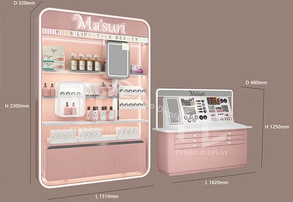 High-end Cosmetic Display Counter